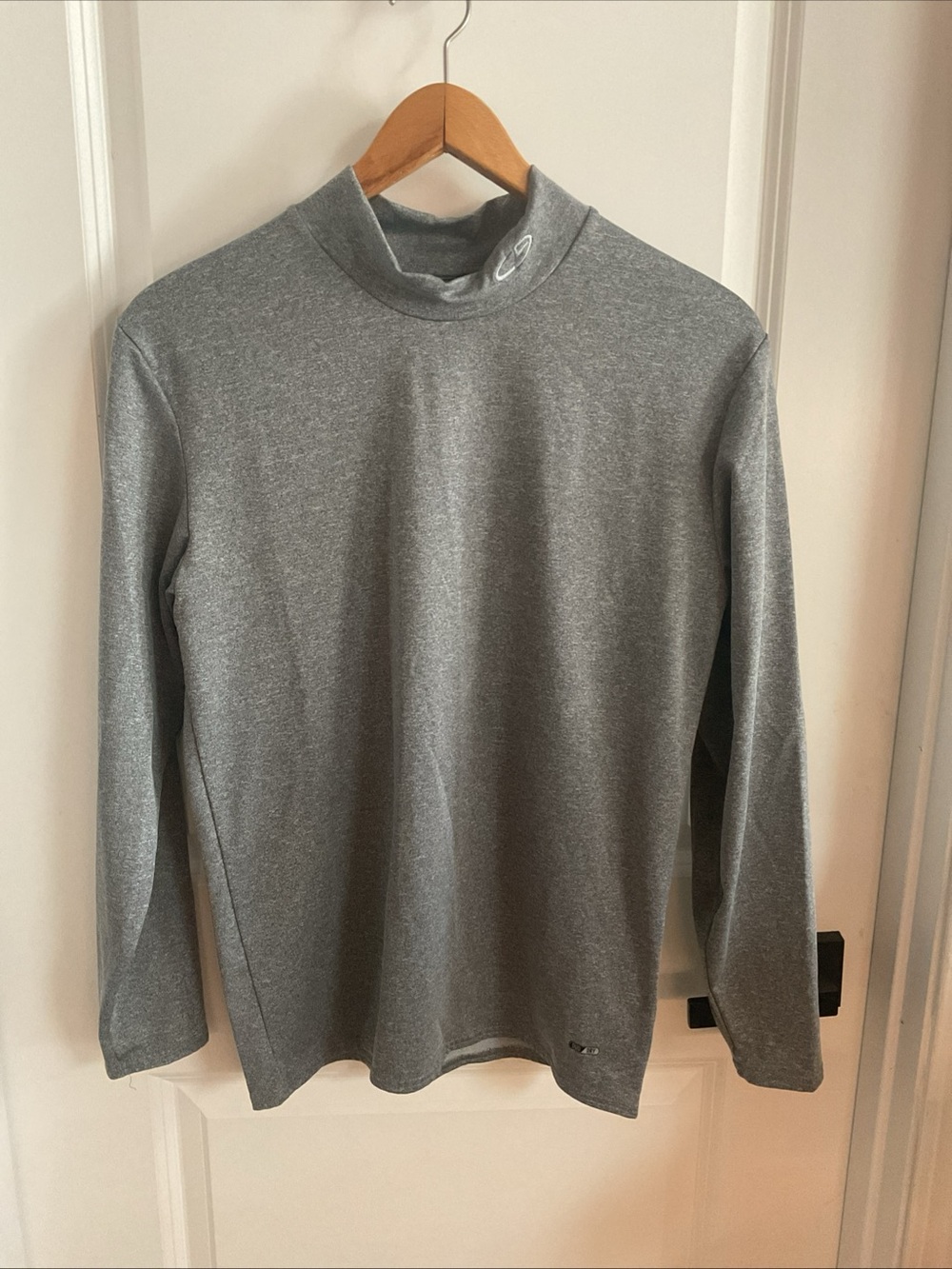 C9 by Champion - Gray Long-Sleeve Mock Neck Shirt - Men’s Size X-Large